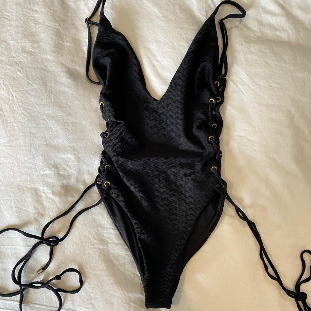 Sexy one piece bathing suit